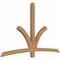 Ekena Millwork Davenport Timber Gable Bracket, Western Red Cedar, 84"W x 53"H x 3 1/2"D x 3 1/2"F, 15/12 Pitch GBW084X53X0404DAV00SWR - alternate 2